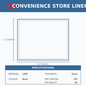 Convenience Store Liners LDPE Black 32 um (Code: CNSTLR)